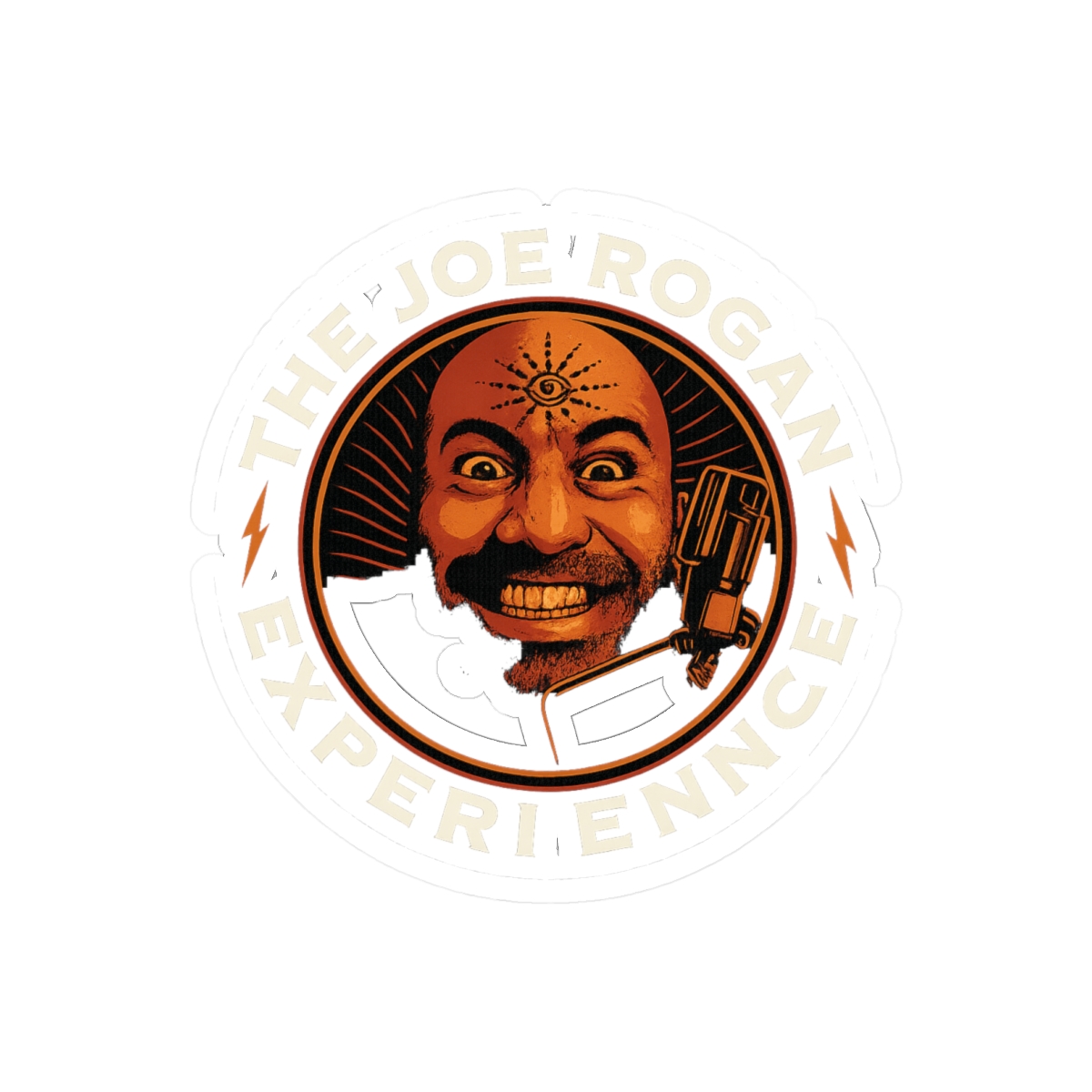 JRE Joe Rogan Experience Podcast Logo Bold Vinyl Sticker Decal - Joe Rogan official stickers merch