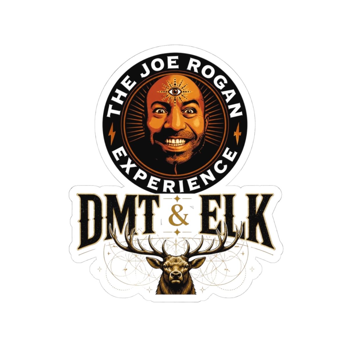 Joe Rogan "THE JOE ROGAN EXPERIENCE" Sticker - Joe Rogan official stickers merch
