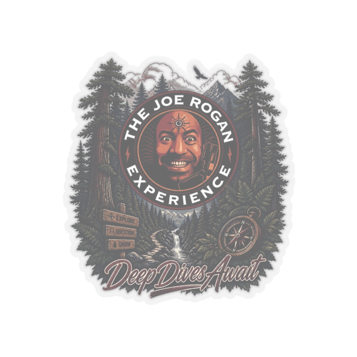 Joe Rogan "The Joe Rogan Experience." Sticker