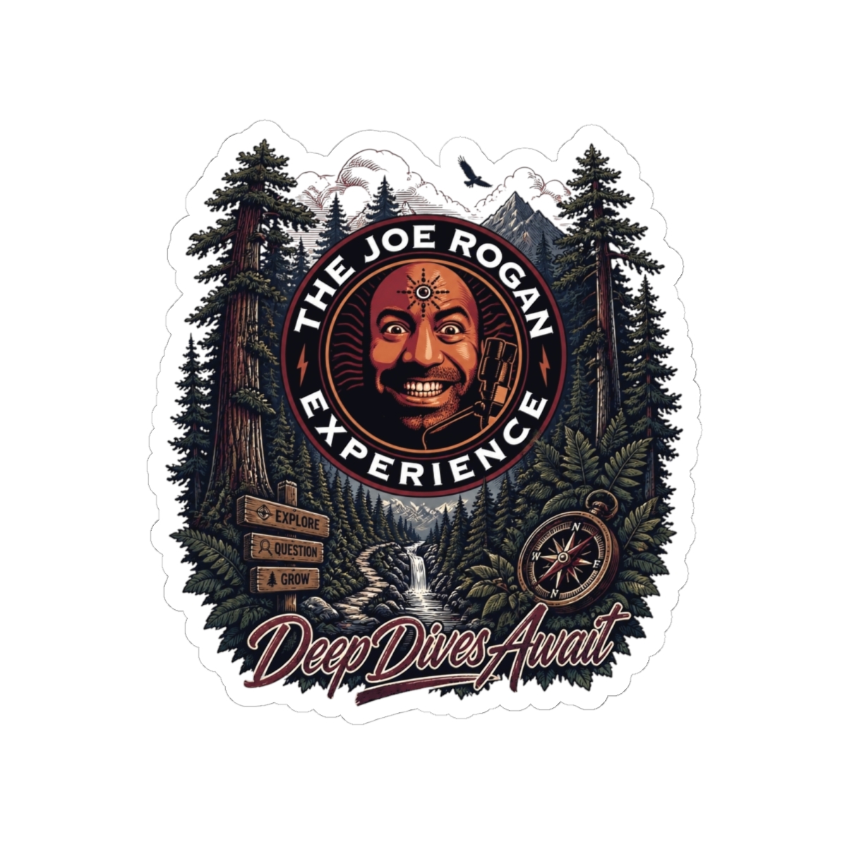 Joe Rogan "The Joe Rogan Experience." Sticker